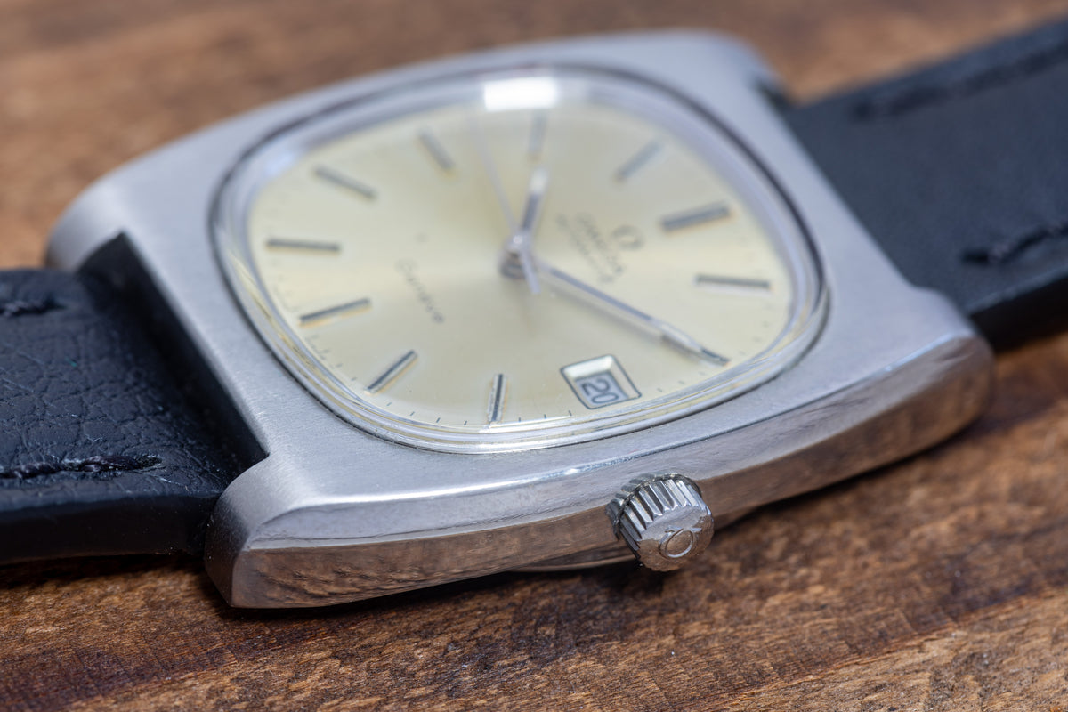 OMEGA Geneve Large TV Automatic 1973 Watch - Fully Serviced & Warranty Cal.1012