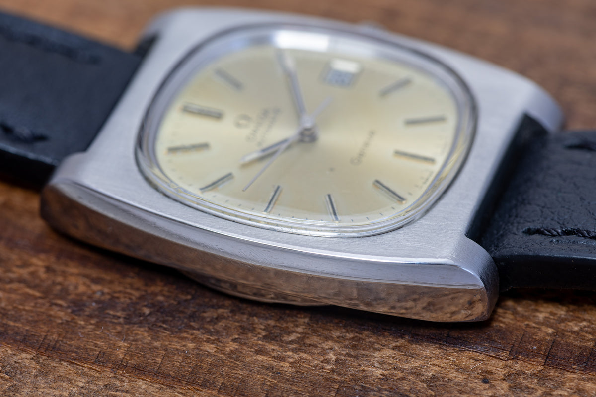 OMEGA Geneve Large TV Automatic 1973 Watch - Fully Serviced & Warranty Cal.1012