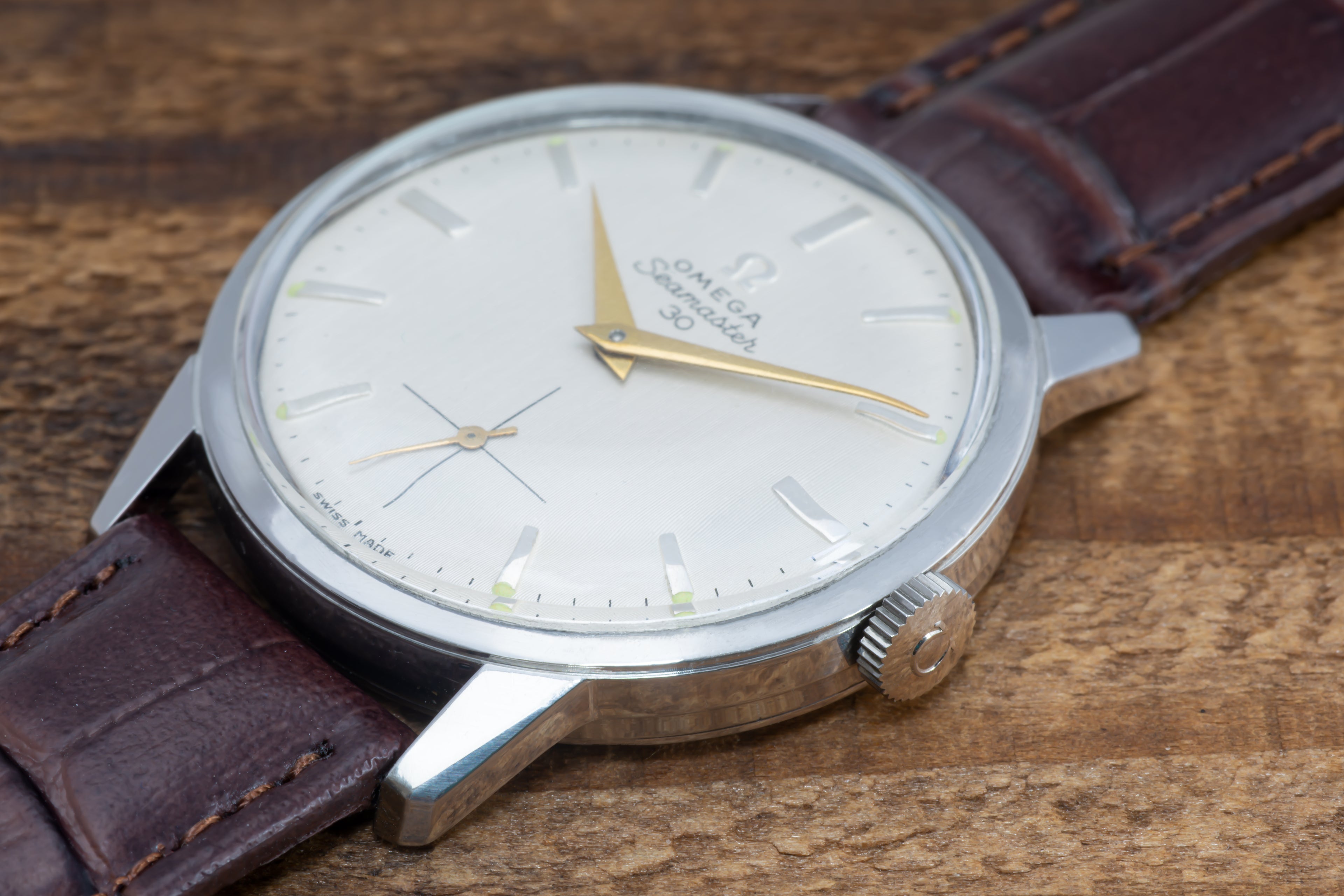 ABSOLUTELY STUNNING GENUINE OMEGA SEAMASTER 30 CAL. 267 WITH SUB-DIAL 1960 WATCH