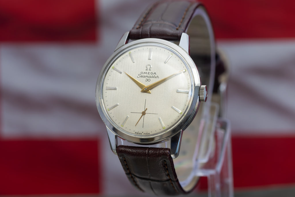 ABSOLUTELY STUNNING GENUINE OMEGA SEAMASTER 30 CAL. 267 WITH SUB-DIAL 1960 WATCH