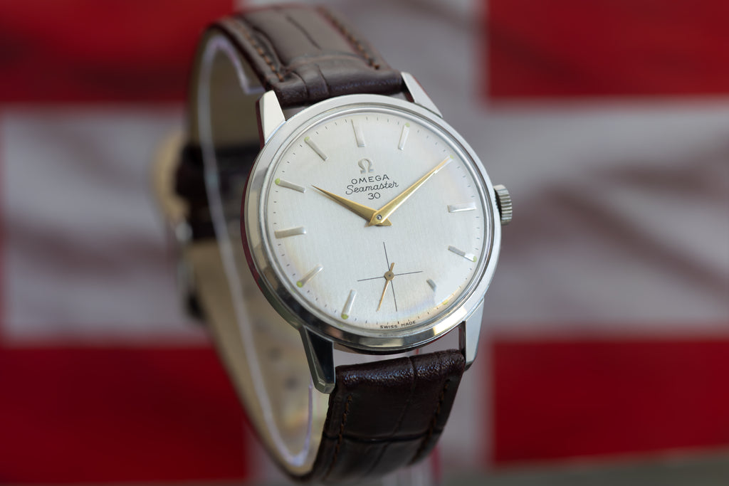 ABSOLUTELY STUNNING GENUINE OMEGA SEAMASTER 30 CAL. 267 WITH SUB-DIAL 1960 WATCH