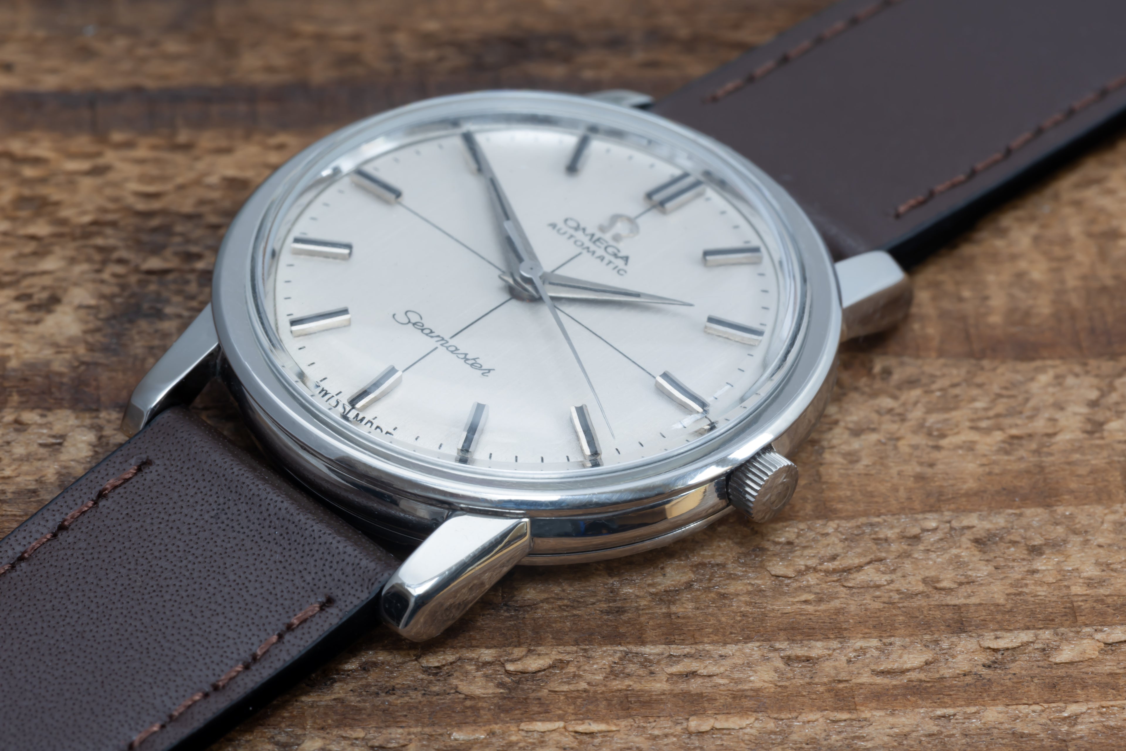 STUNNING GENUINE AUTOMATIC OMEGA SEAMASTER CROSSHAIR CAL.552 FROM 1964