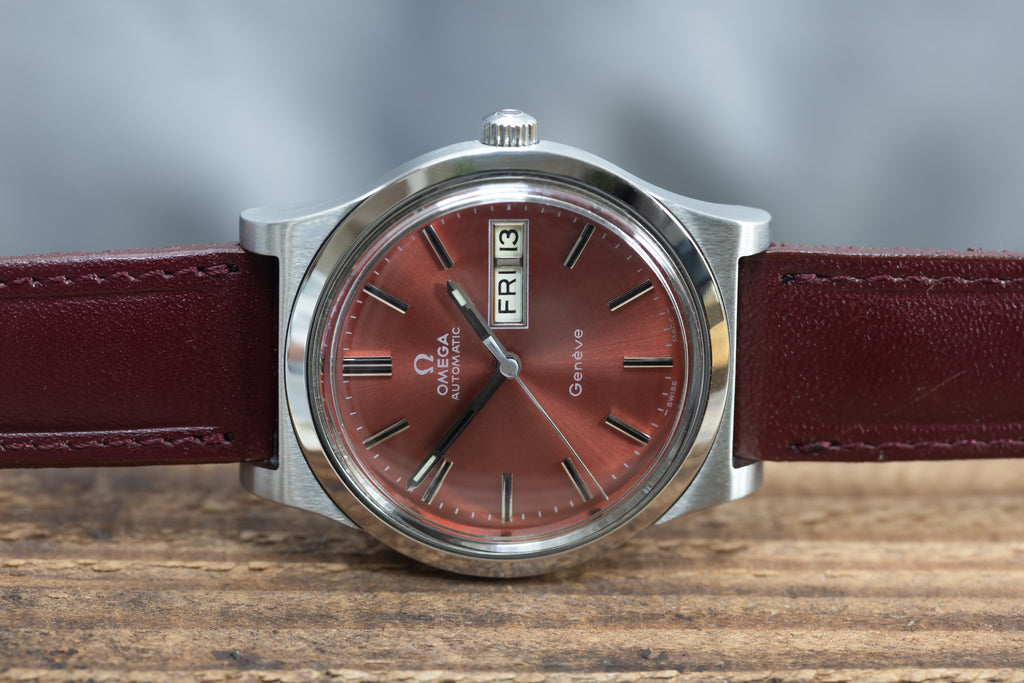 SUPERB GENUINE AUTOMATIC OMEGA GENEVE DAY/DATE CAL.1022 FROM 1977