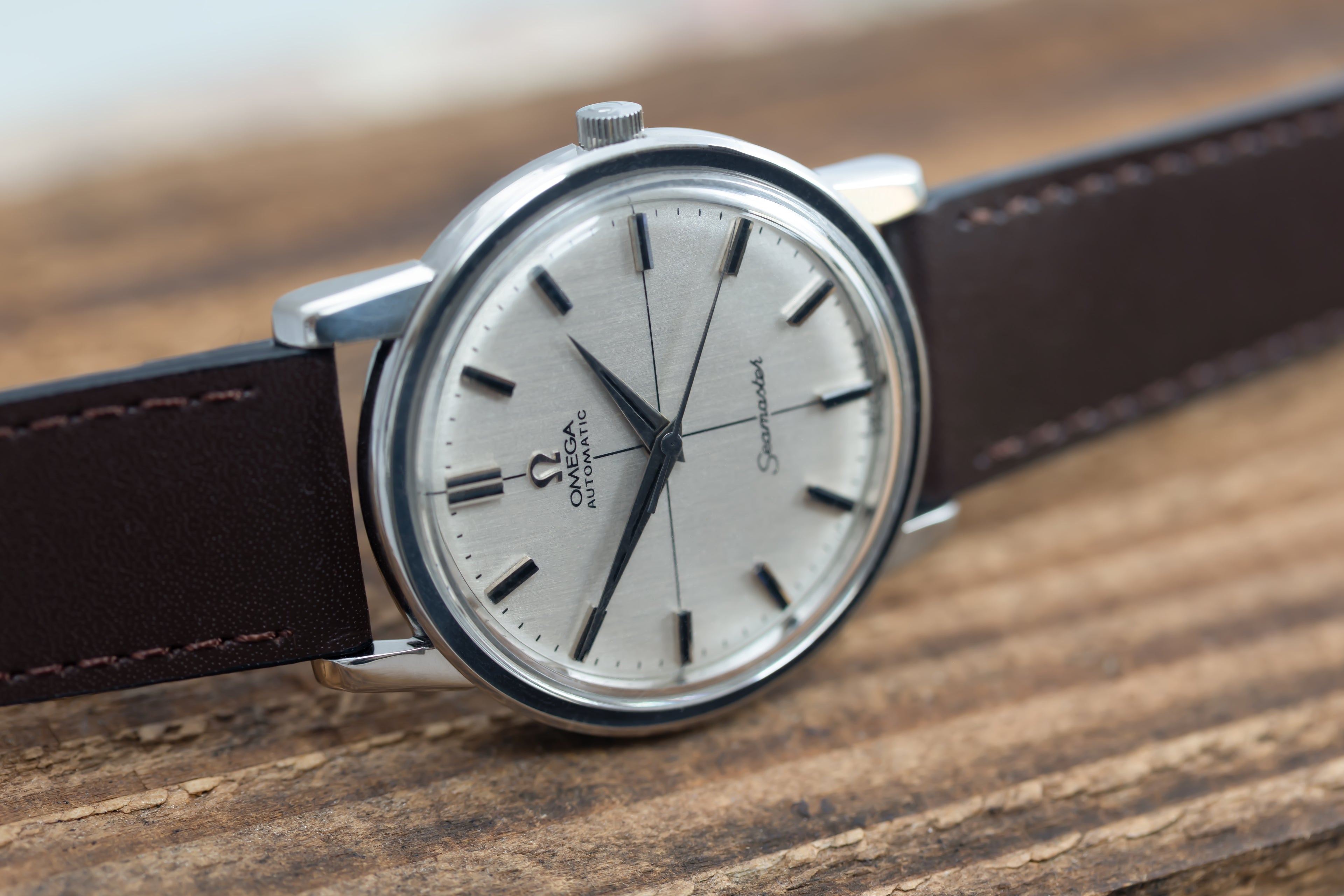 STUNNING GENUINE AUTOMATIC OMEGA SEAMASTER CROSSHAIR CAL.552 FROM 1964