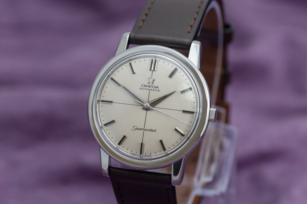 STUNNING GENUINE AUTOMATIC OMEGA SEAMASTER CROSSHAIR CAL.552 FROM 1964