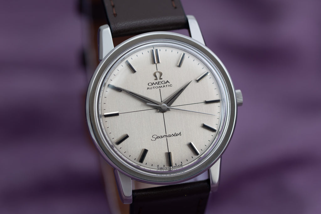 STUNNING GENUINE AUTOMATIC OMEGA SEAMASTER CROSSHAIR CAL.552 FROM 1964
