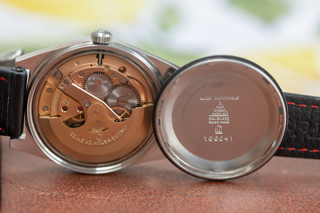 EXCEPTIONAL OMEGA GENEVE RACING CALENDAR AUTOMATIC CAL.565 DATED 1971 WATCH