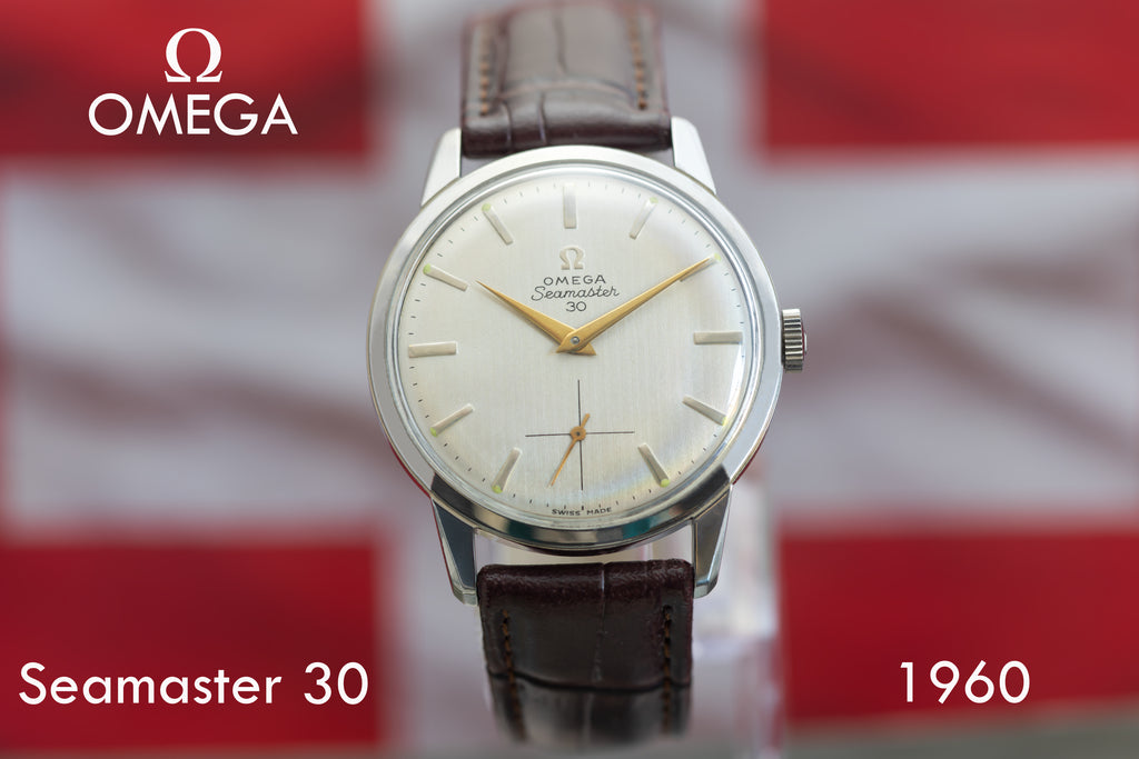 ABSOLUTELY STUNNING GENUINE OMEGA SEAMASTER 30 CAL. 267 WITH SUB-DIAL 1960 WATCH