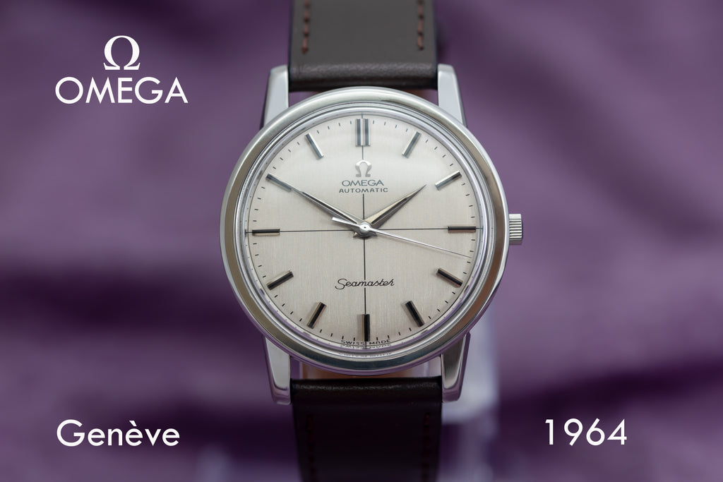 STUNNING GENUINE AUTOMATIC OMEGA SEAMASTER CROSSHAIR CAL.552 FROM 1964