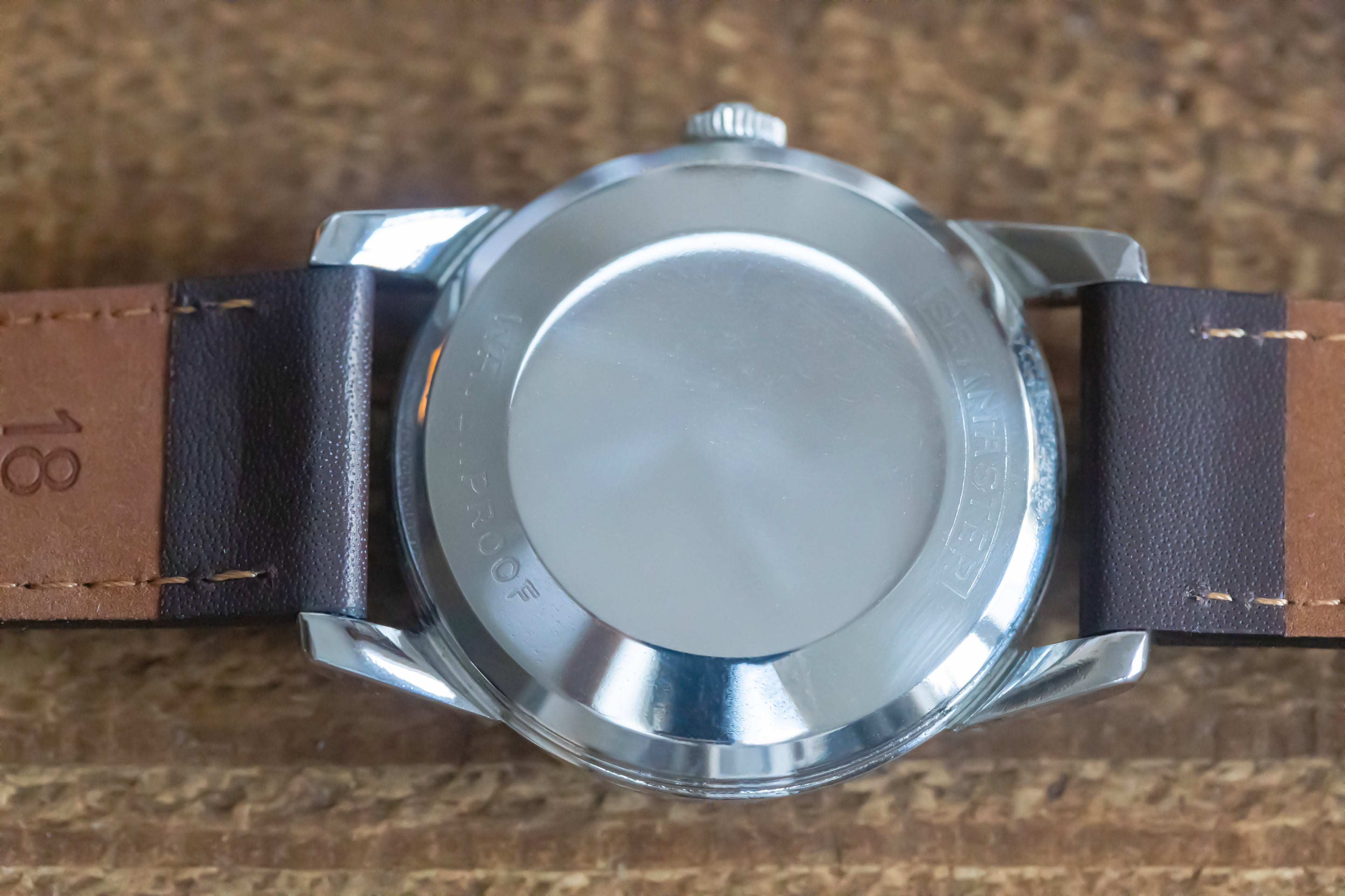 OMEGA SEAMASTER ARROWHEAD AUTO TWO-TONE 1955 WATCH - UNIQUE SERVICED CAL.501